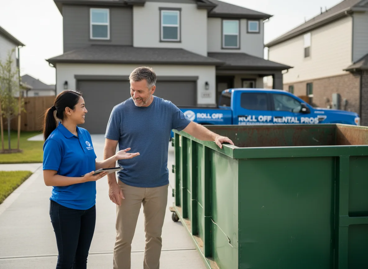 Roll Off Dumpster Rental Rosharon, TX FAQs